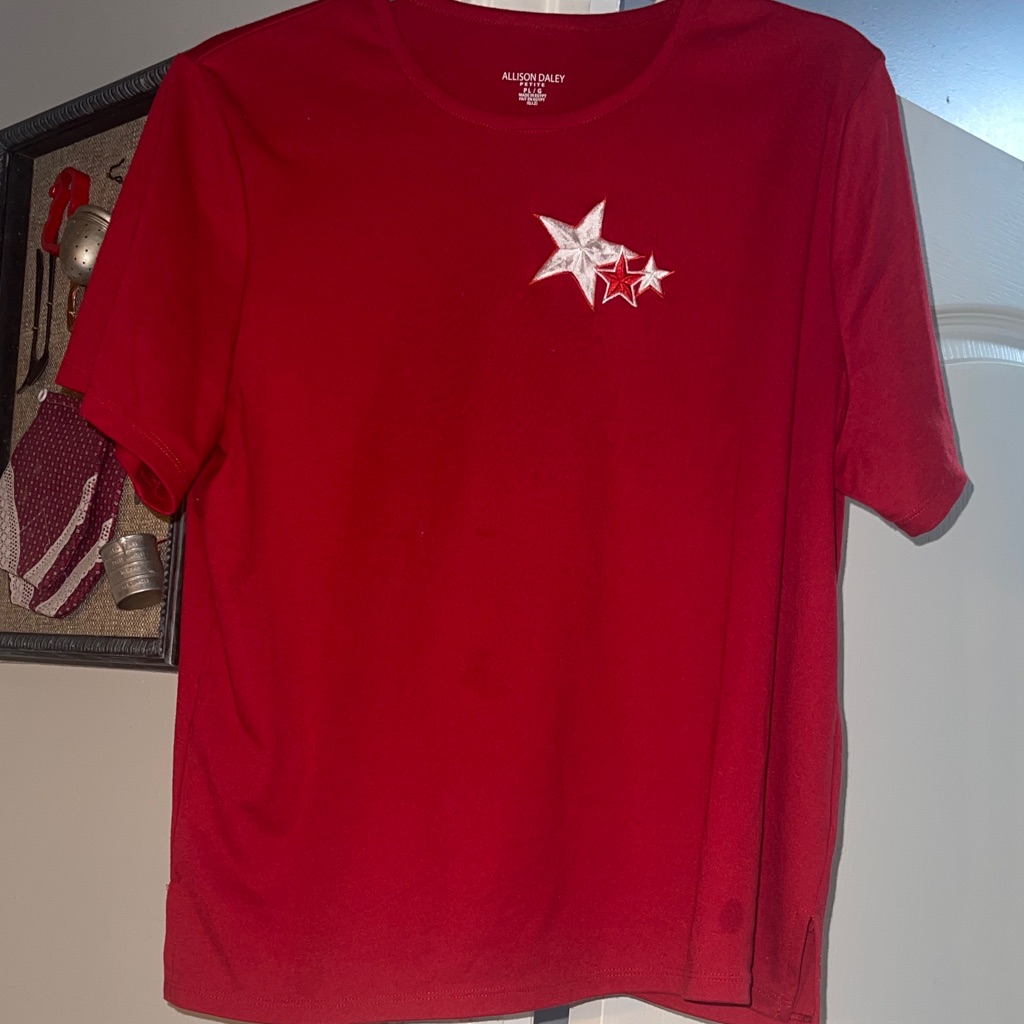 Allison Daley Red Star T-Shirt